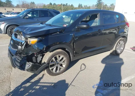 2016 Kia Sportage Lx from USA, damaged, VIN KNDPBCAC5G7810695